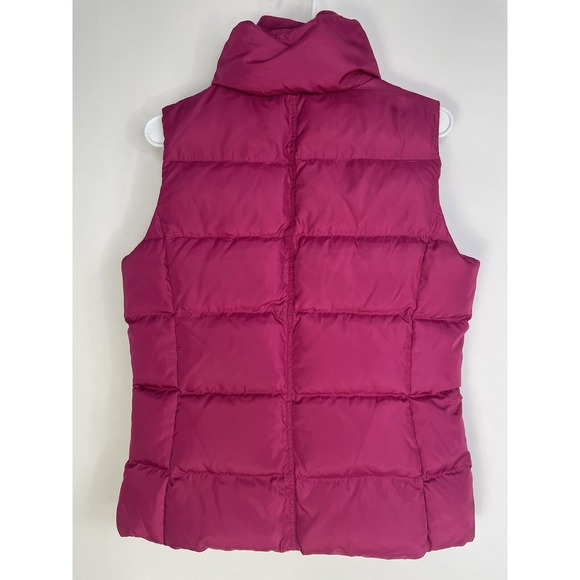 J. Crew Quilted Full Zip Puffer Vest Womens Size Small / Pink - Picture 2 of 5